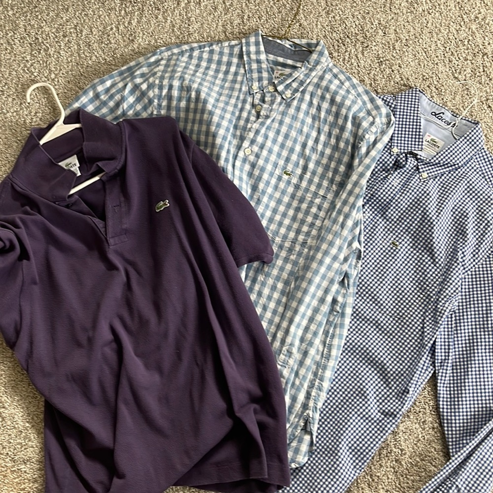 COPY - Lacoste shirt bundle